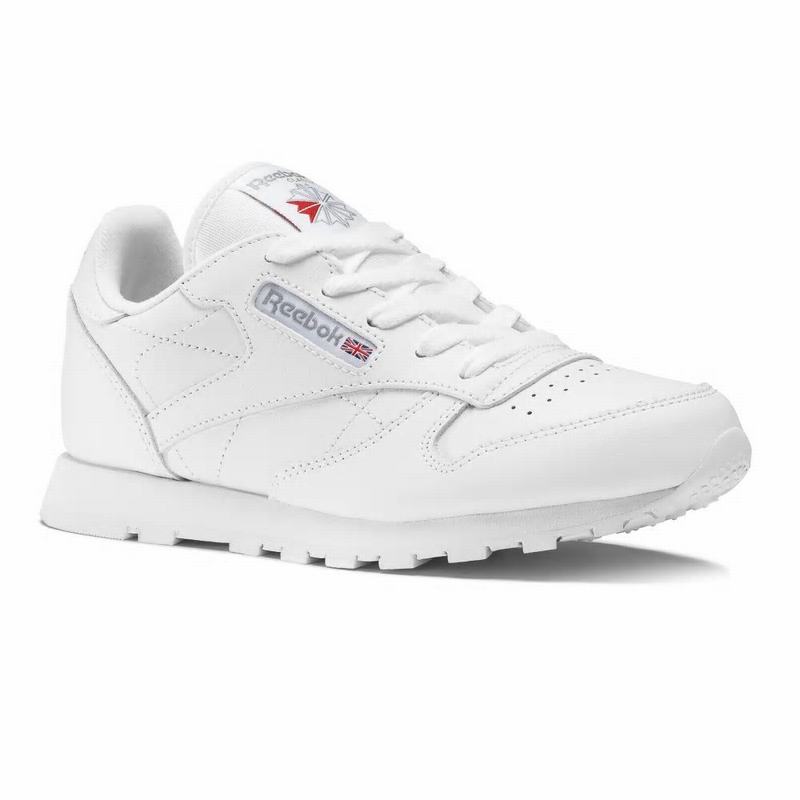 Reebok Classic Leather Tenisky Dievcenske - Biele ZJ4187BF